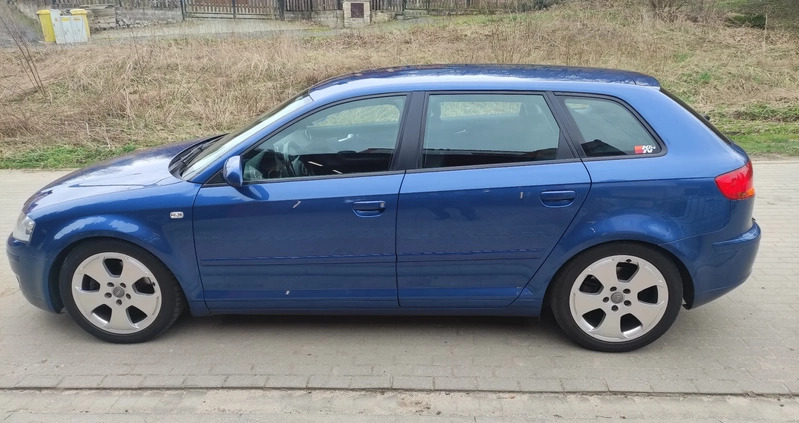 Audi A3 cena 21000 przebieg: 257000, rok produkcji 2007 z Sucha Beskidzka małe 106